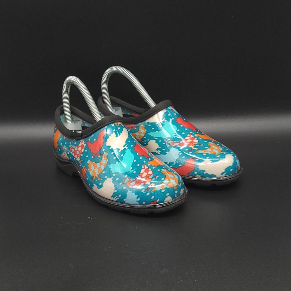 Sloggers Garden Rain Mules Sz 6